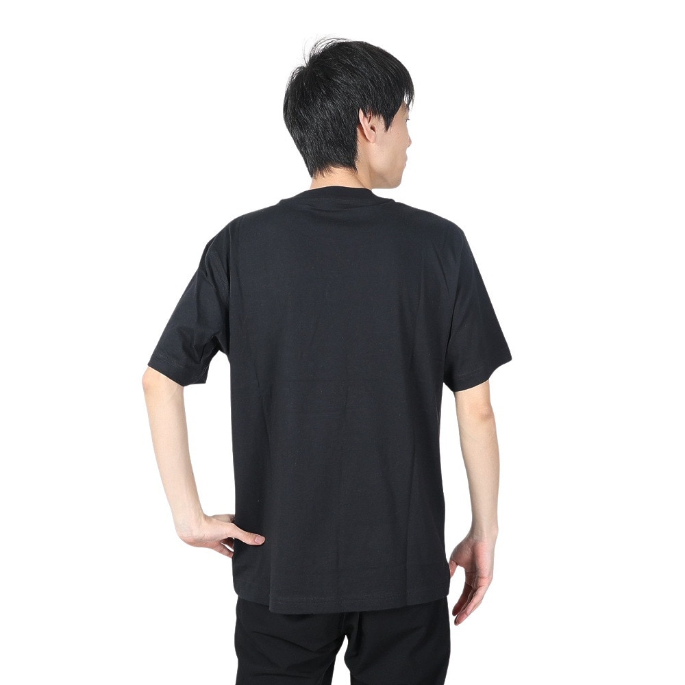 ニューバランス（new balance）（メンズ）バスケットボールウェア Hoops Gamer Pack グラフィック半袖Tシャツ MT41603BK