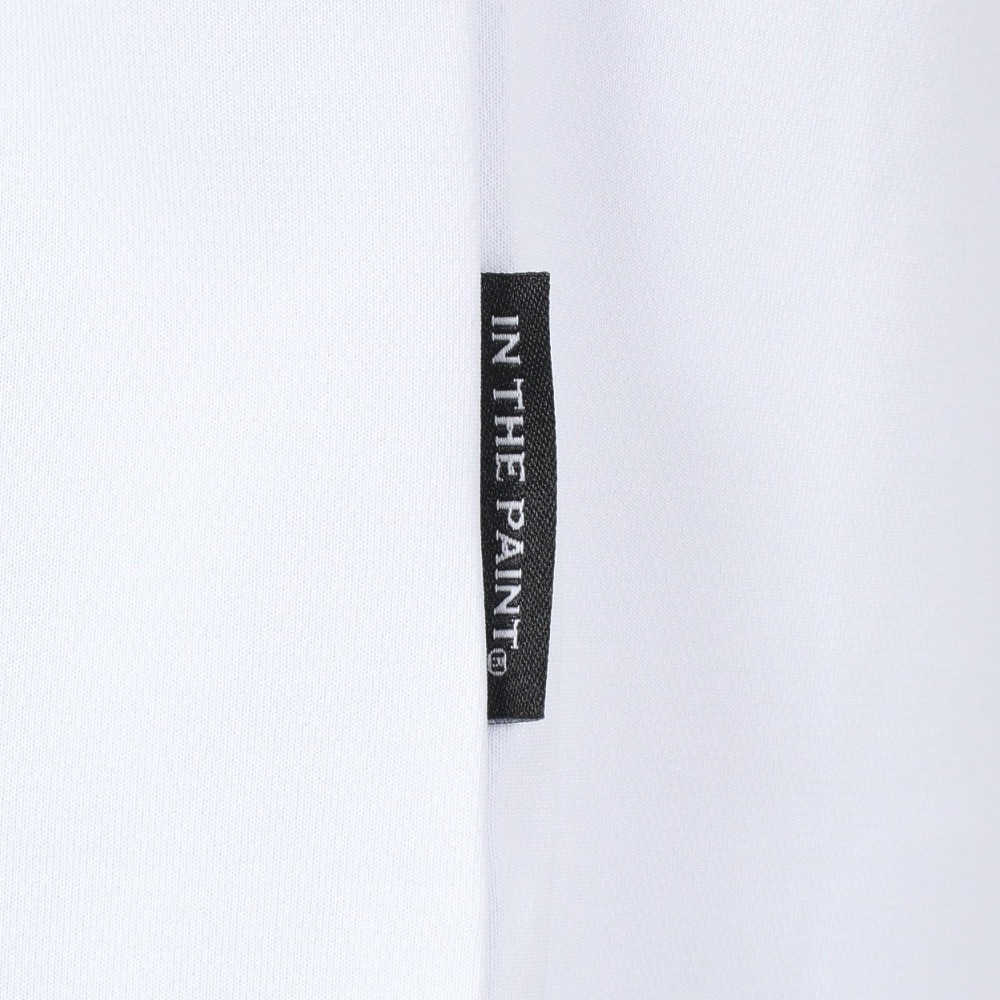 インザペイント（IN THE PAINT）（メンズ、レディース）バスケットボールウェア 半袖Tシャツ ITP24332WHT 速乾