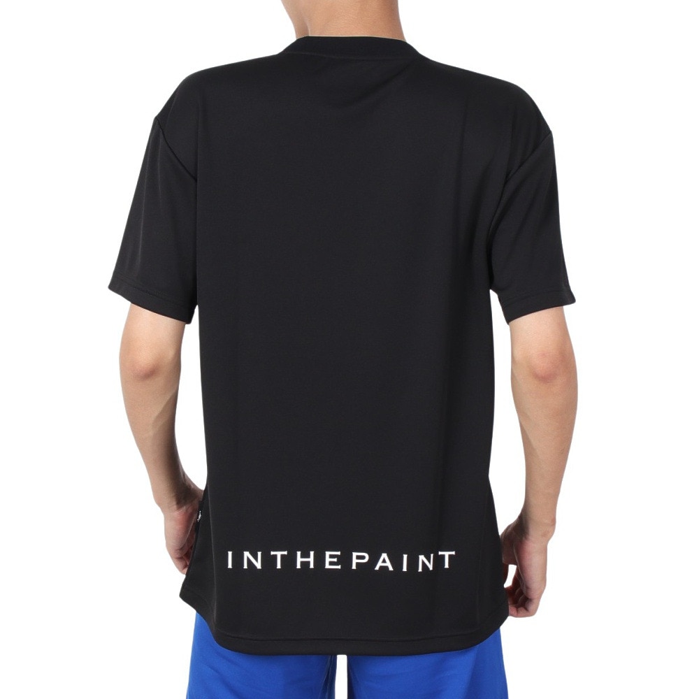 インザペイント（IN THE PAINT）（メンズ、レディース）バスケットボールウェア 半袖Tシャツ ITP24306BLK 速乾