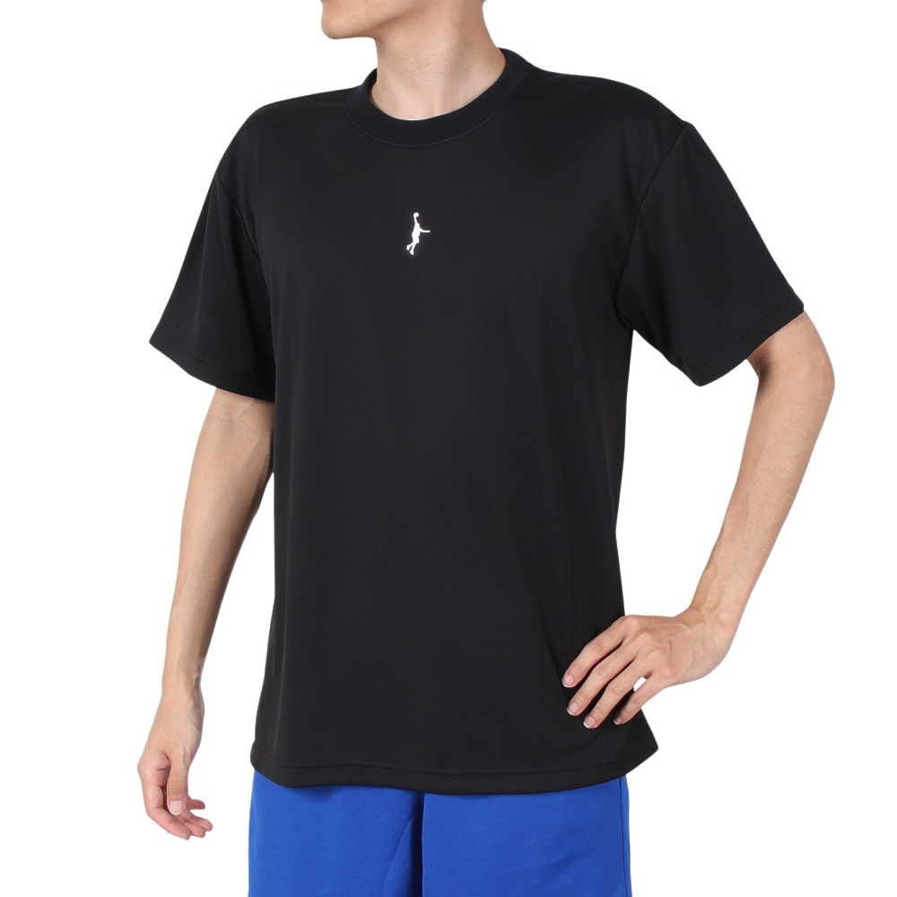 インザペイント（IN THE PAINT）（メンズ、レディース）バスケットボールウェア 半袖Tシャツ ITP24306BLK 速乾
