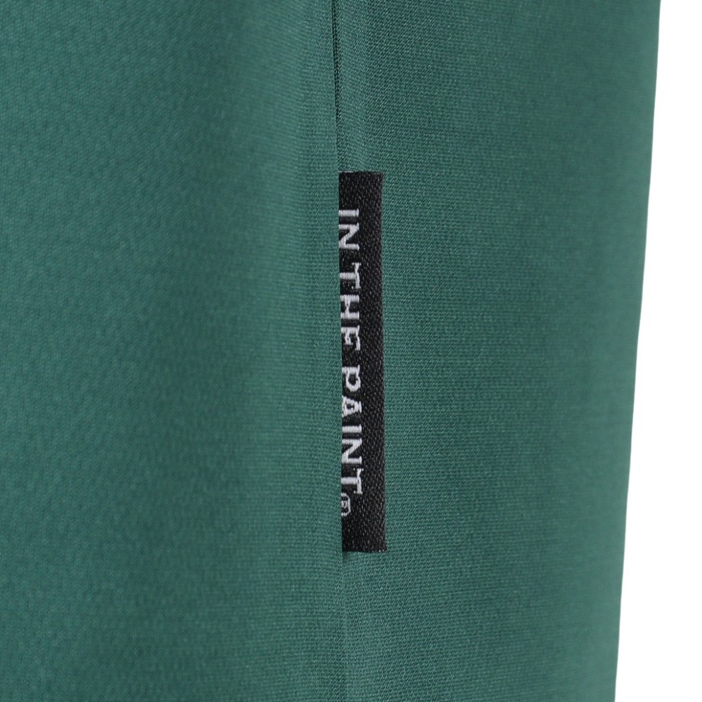 インザペイント（IN THE PAINT）（メンズ）バスケットボールウェア Tシャツ ITP24315GRN 速乾
