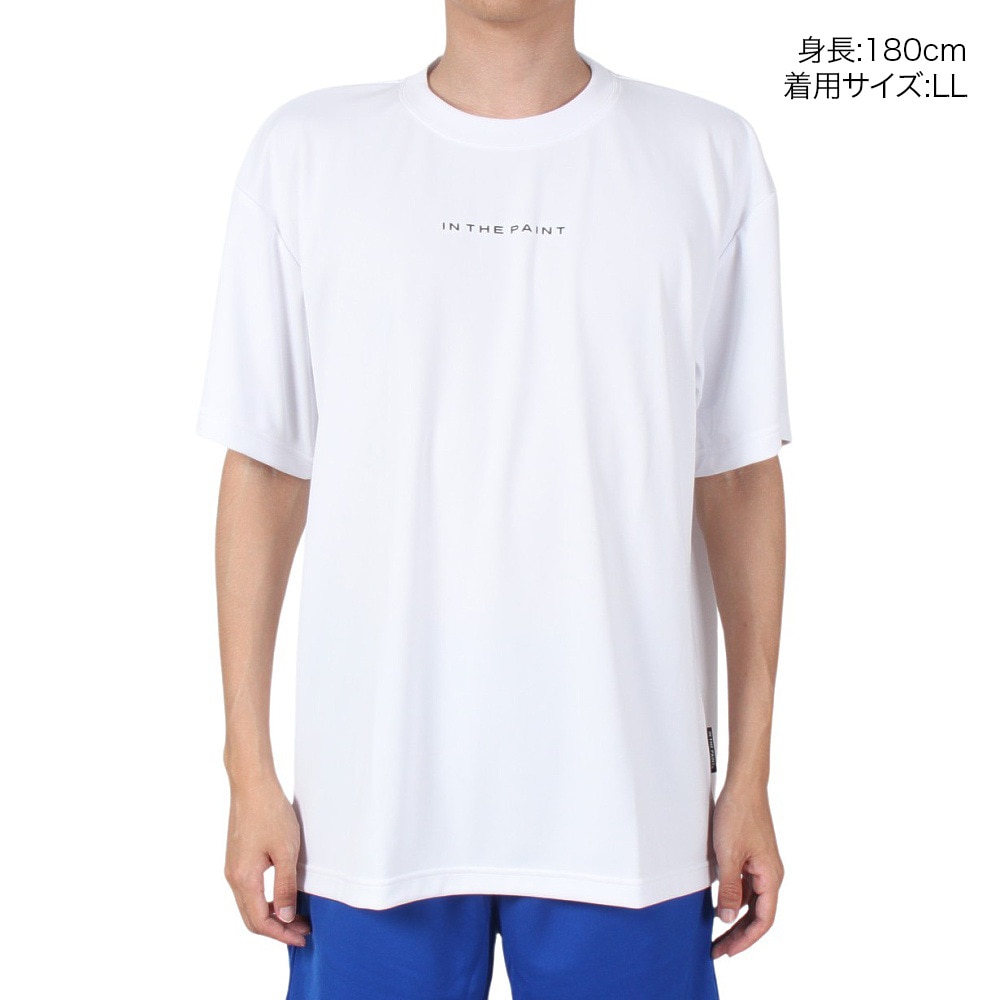 インザペイント（IN THE PAINT）（メンズ）バスケットボールウェア Tシャツ ITP24315WHT 速乾