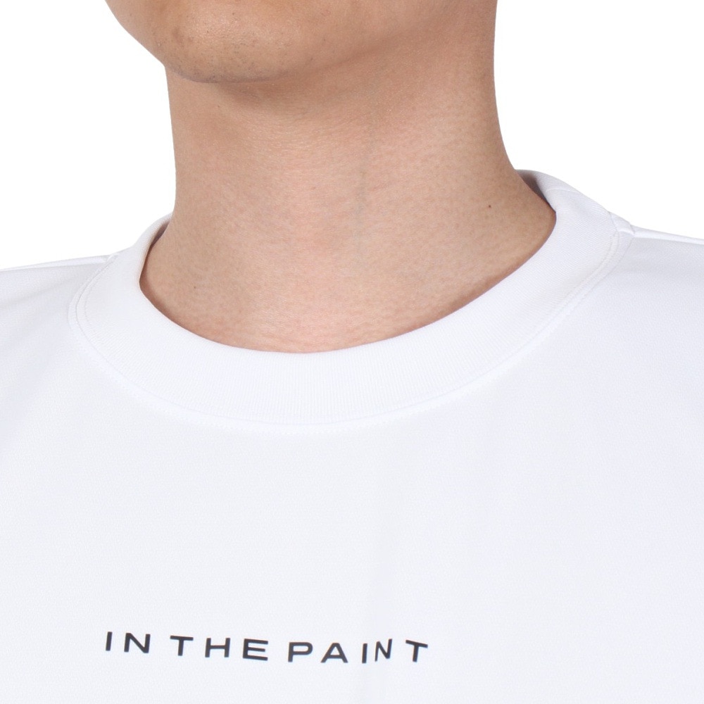 インザペイント（IN THE PAINT）（メンズ）バスケットボールウェア Tシャツ ITP24315WHT 速乾
