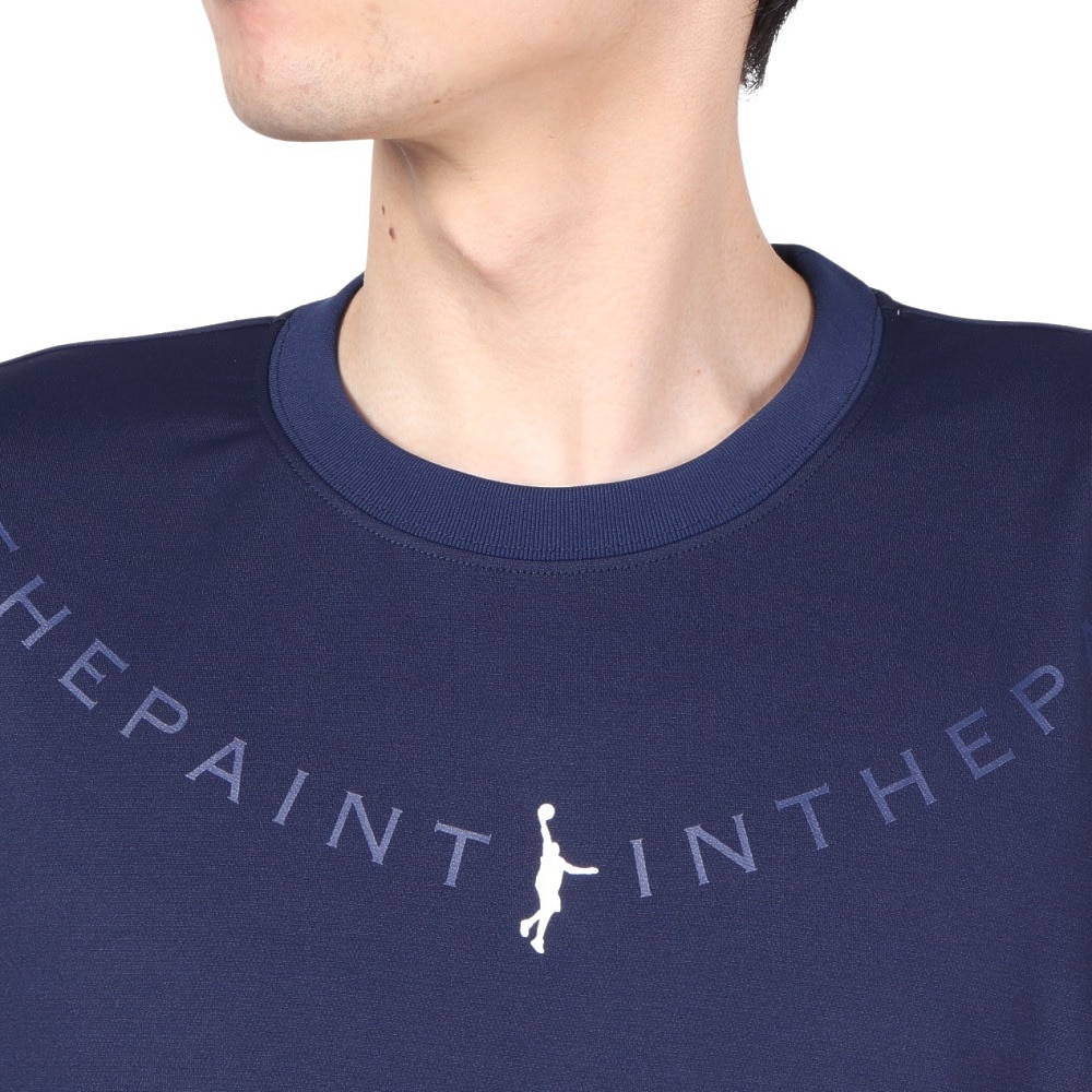 インザペイント（IN THE PAINT）（メンズ、レディース）バスケットボールウェア 半袖Tシャツ ITP24332NVY 速乾