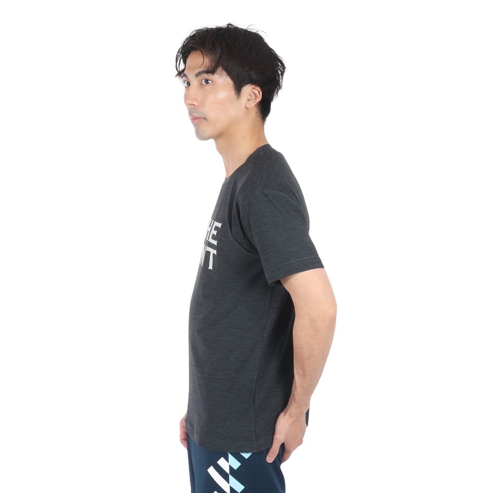 インザペイント（IN THE PAINT）（メンズ、レディース）バスケットボールウェア 半袖Tシャツ ITP24362BLK/CHA 速乾