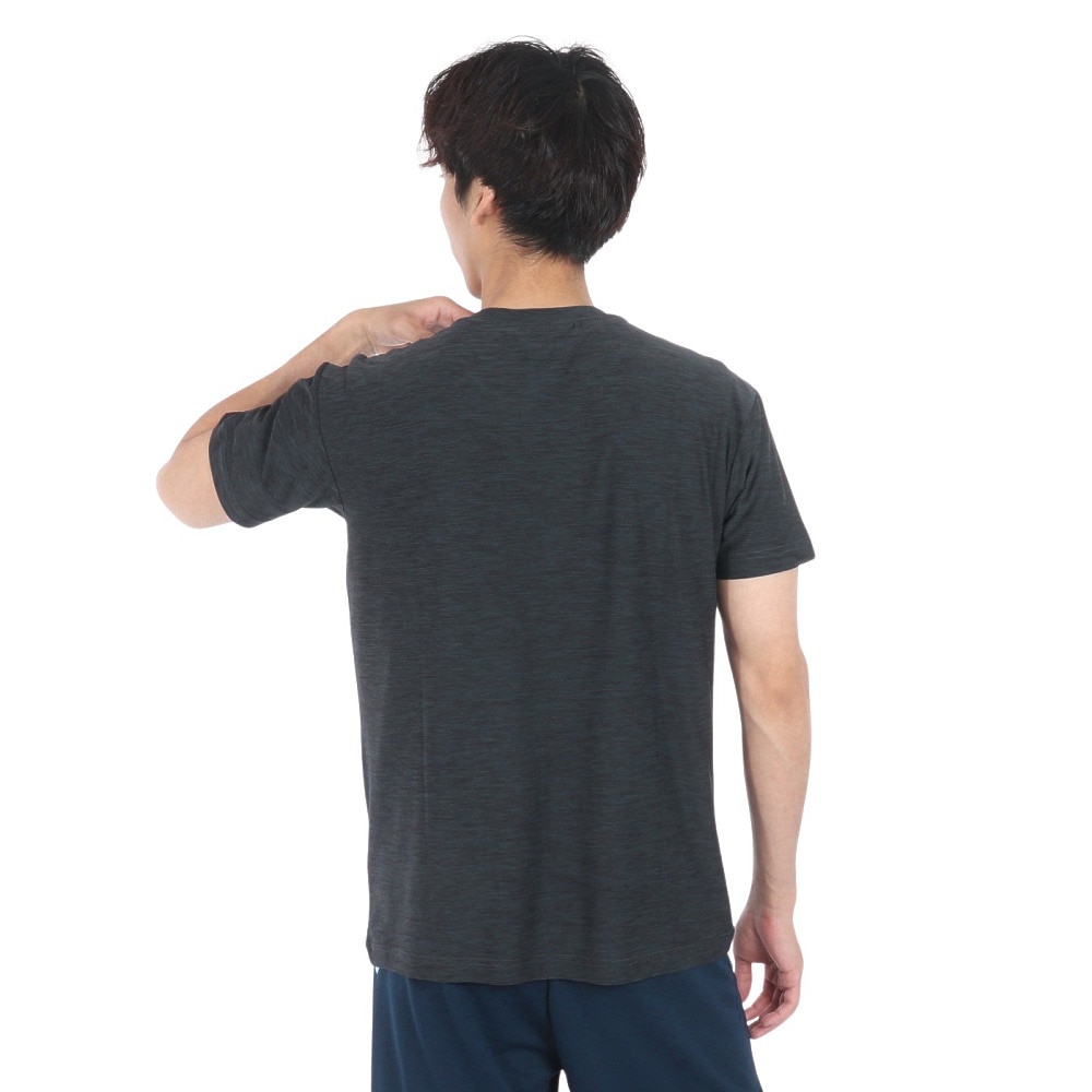インザペイント（IN THE PAINT）（メンズ、レディース）バスケットボールウェア 半袖Tシャツ ITP24362BLK/CHA 速乾