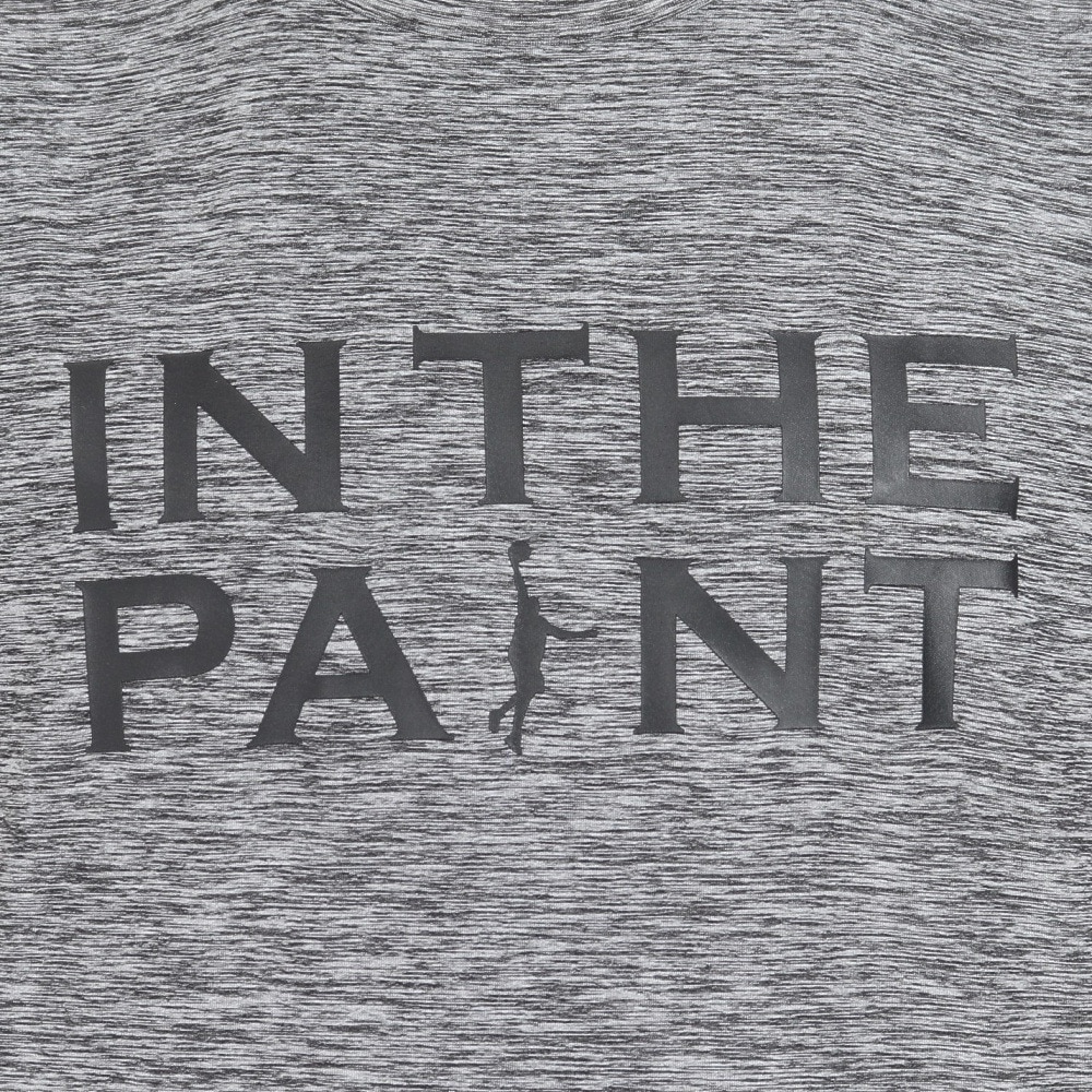 インザペイント（IN THE PAINT）（メンズ、レディース）バスケットボールウェア 半袖Tシャツ ITP24362BLK/WHT 速乾