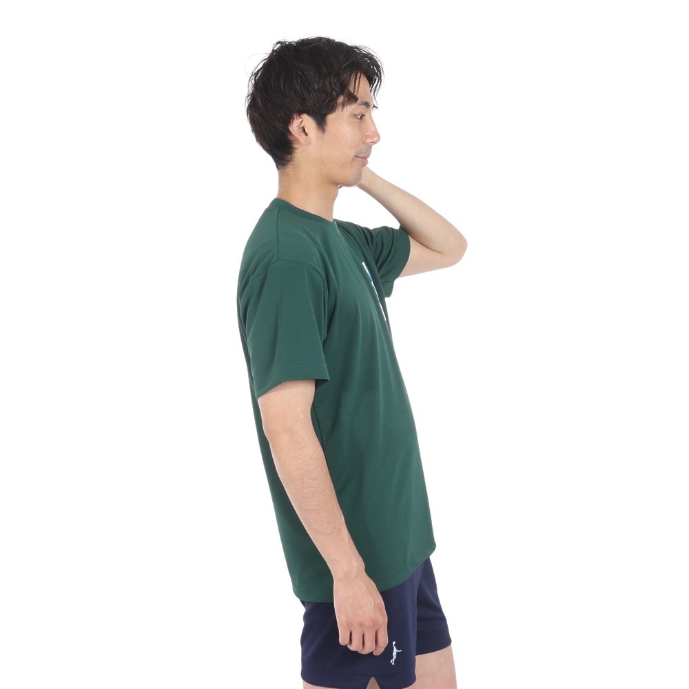 インザペイント（IN THE PAINT）（メンズ、レディース）バスケットボールウェア 半袖Tシャツ ITP24363GRN 速乾
