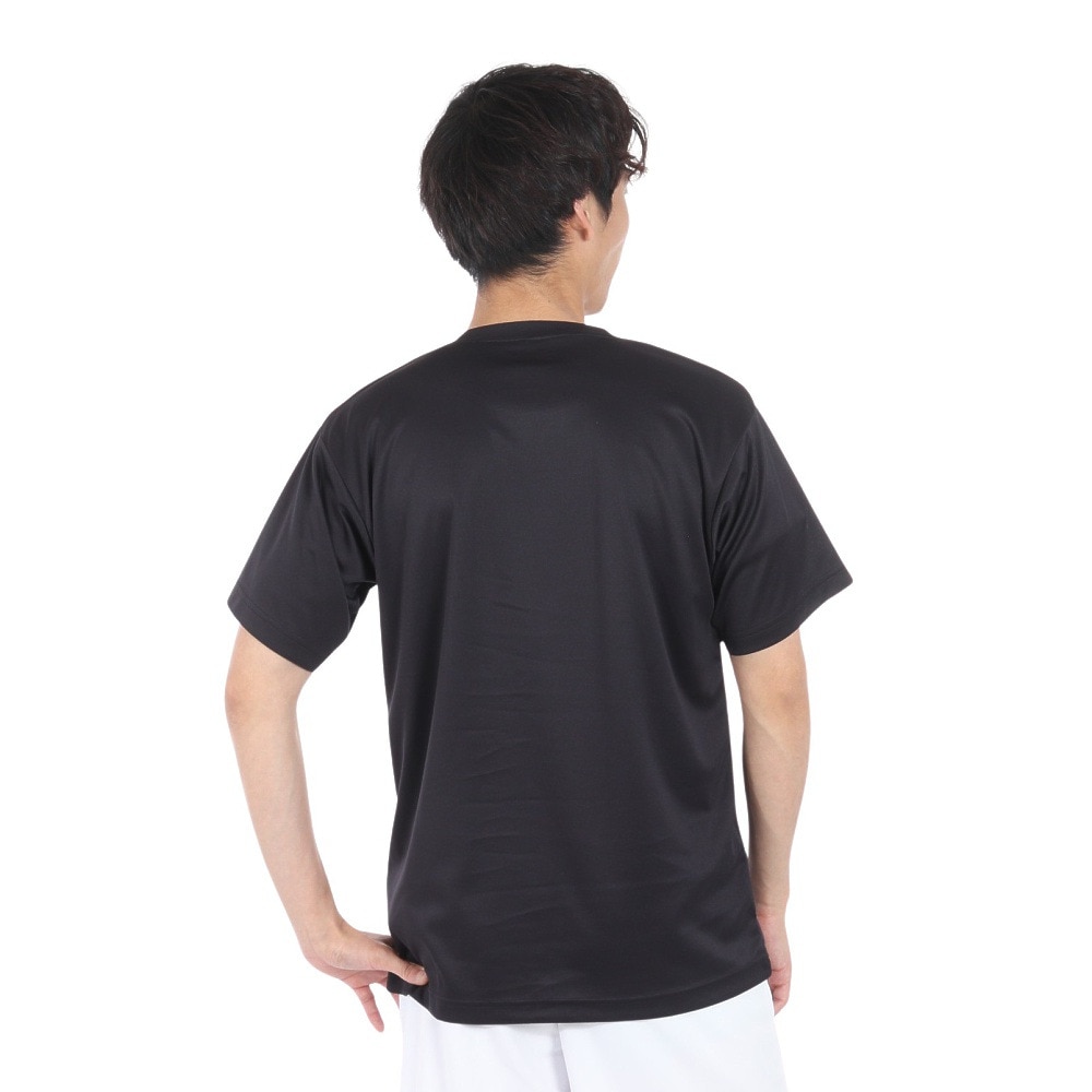 エックスティーエス（XTS）（メンズ）バスケットボールウェア ドライプラス 半袖Tシャツ 751TS4ES0001BLK