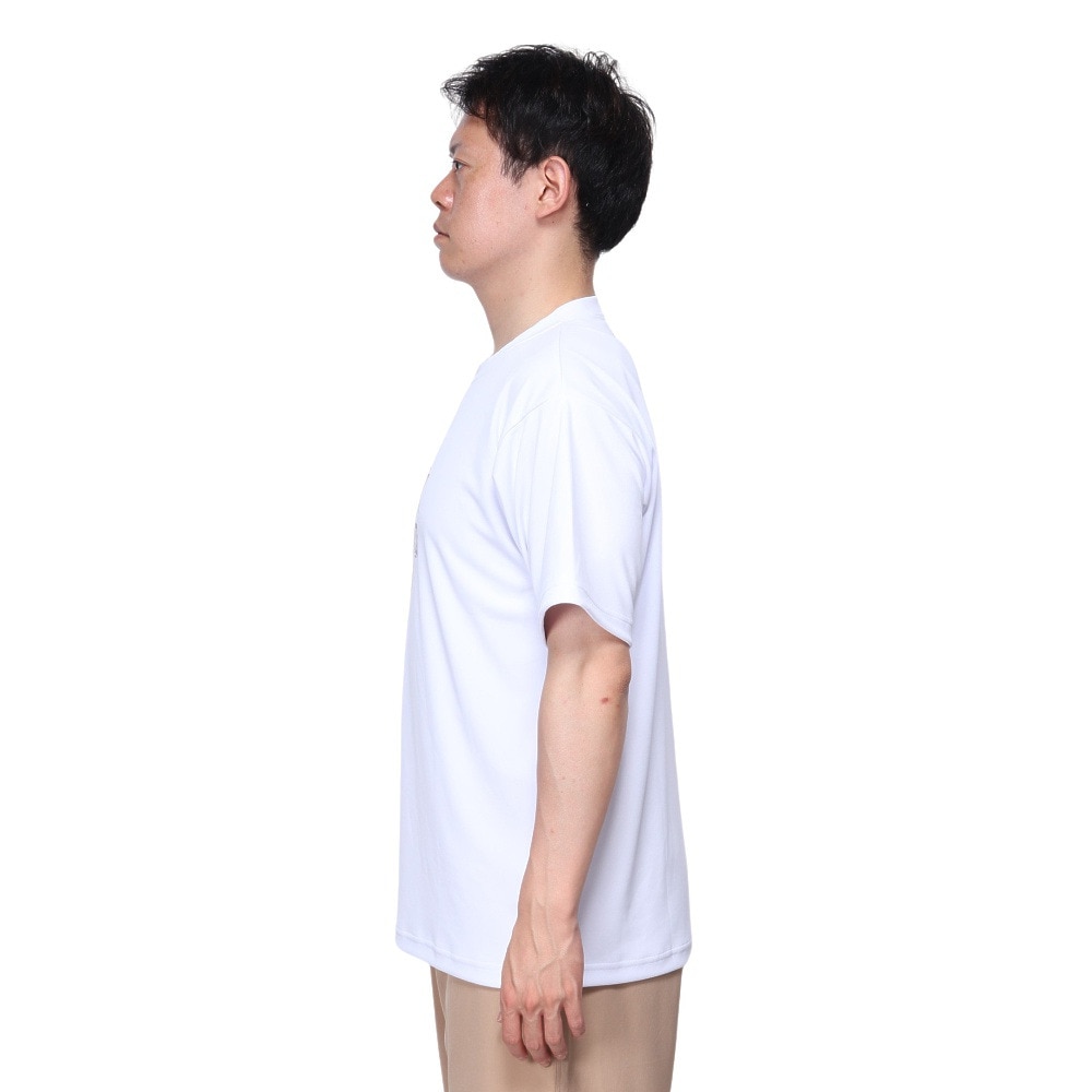 エックスティーエス（XTS）（メンズ）バスケットボールウェア ドライプラス BE THE BEST 半袖Tシャツ 751TS4ES0001WHT 速乾