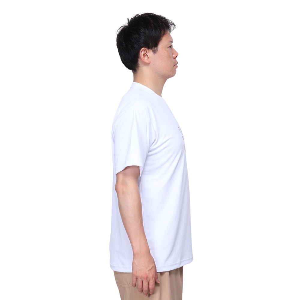 エックスティーエス（XTS）（メンズ）バスケットボールウェア ドライプラス BE THE BEST 半袖Tシャツ 751TS4ES0001WHT 速乾