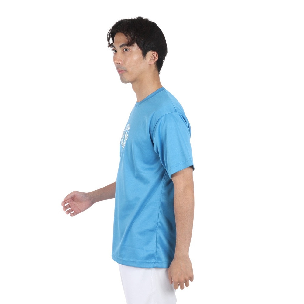 エックスティーエス（XTS）（メンズ）バスケットボールウェア ドライプラス 半袖Tシャツ 751TS4ES0002BLU