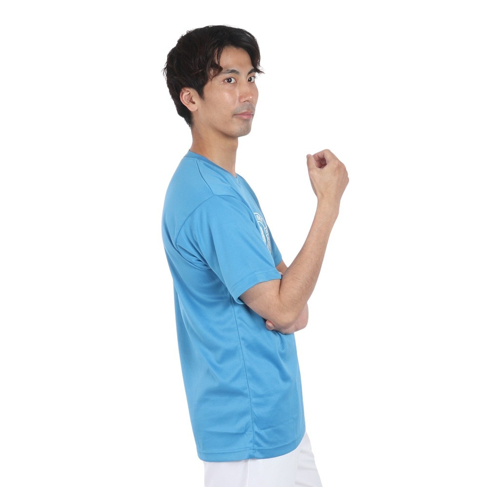 エックスティーエス（XTS）（メンズ）バスケットボールウェア ドライプラス 半袖Tシャツ 751TS4ES0002BLU