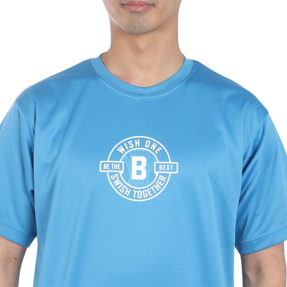 エックスティーエス（XTS）（メンズ）バスケットボールウェア ドライプラス 半袖Tシャツ 751TS4ES0002BLU