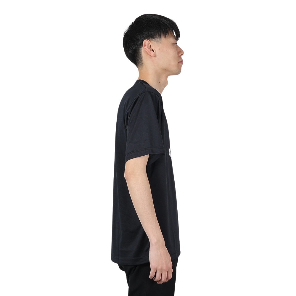 エックスティーエス（XTS）（メンズ）バスケットボールウェア ドライプラス 半袖Tシャツ 751TS4ES0003BLK