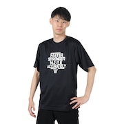 エックスティーエス（XTS）（メンズ）バスケットボールウェア ドライプラス 半袖Tシャツ 751TS4ES0003BLK