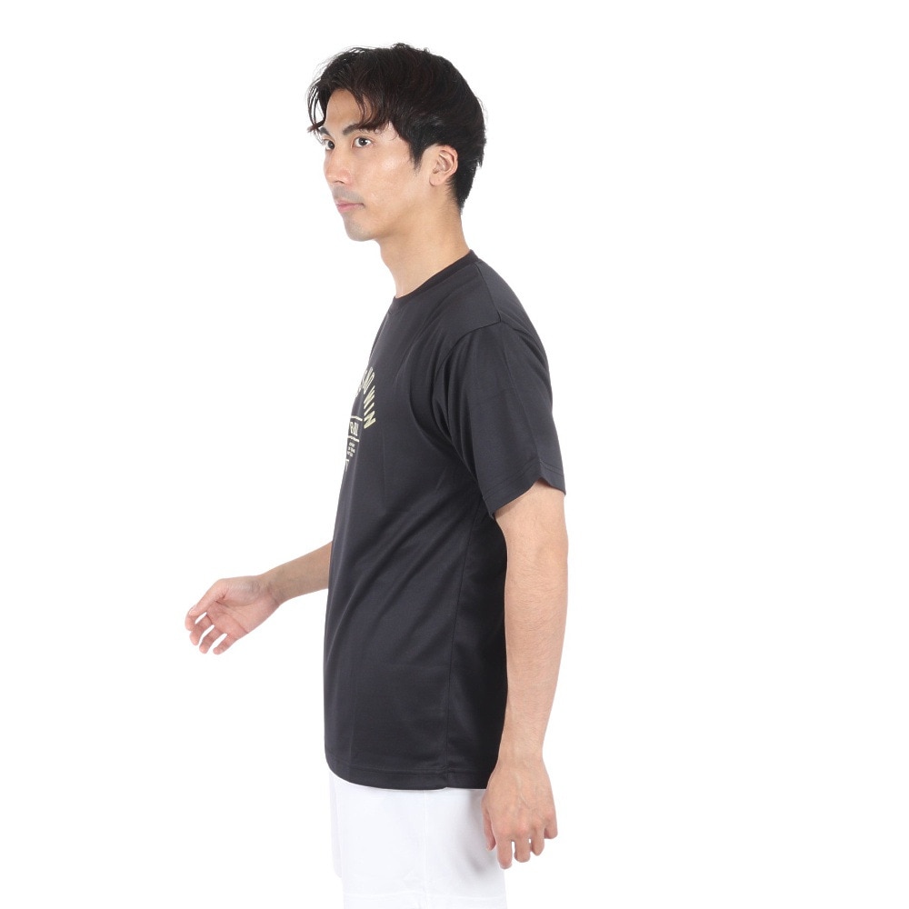 エックスティーエス（XTS）（メンズ）バスケットボールウェア ドライプラス 半袖Tシャツ 751TS4ES0004BLK