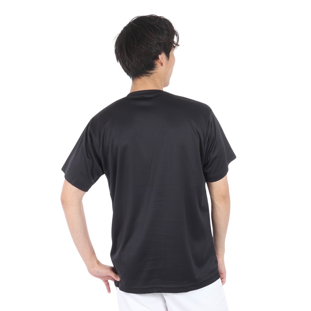 エックスティーエス（XTS）（メンズ）バスケットボールウェア ドライプラス 半袖Tシャツ 751TS4ES0004BLK