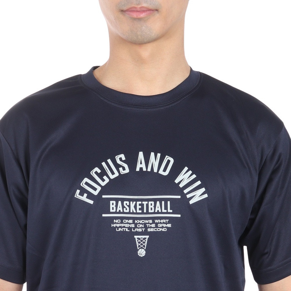 エックスティーエス（XTS）（メンズ）バスケットボールウェア ドライプラス 半袖Tシャツ 751TS4ES0004NVY