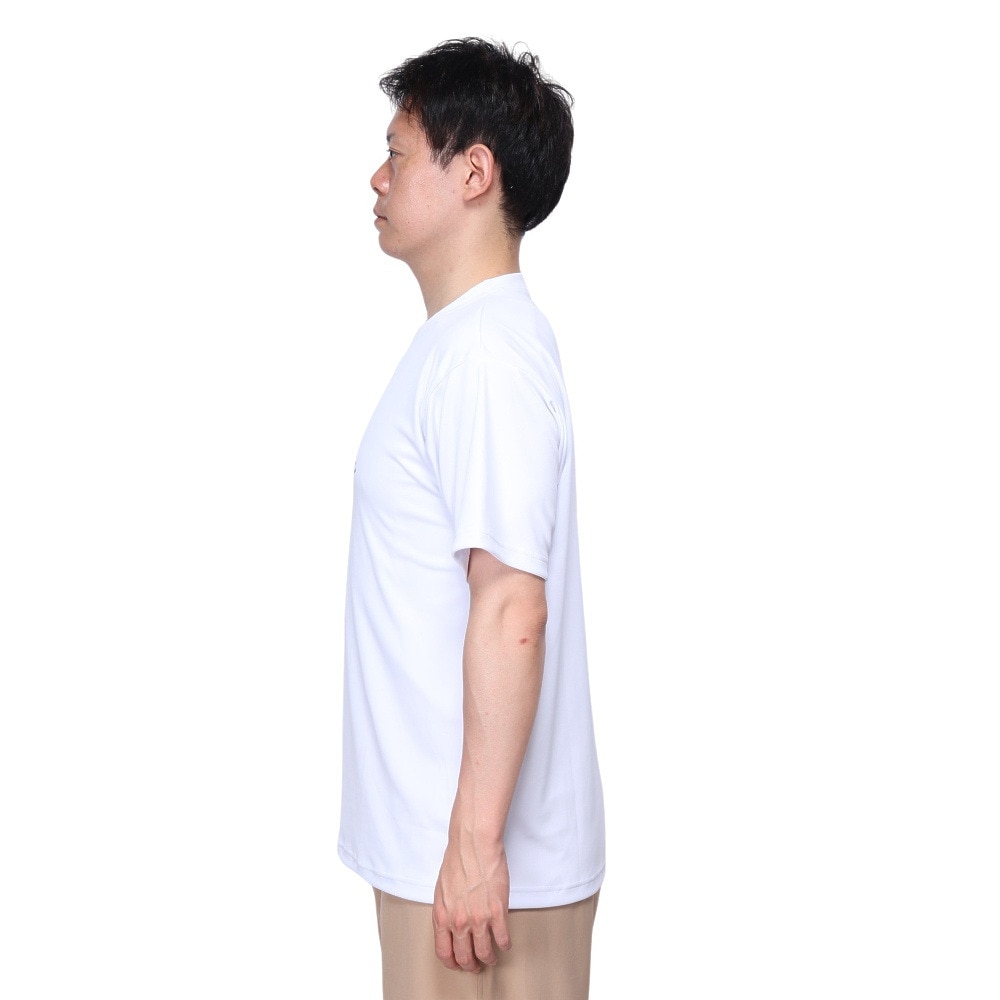 エックスティーエス（XTS）（メンズ）バスケットボールウェア ドライプラス FOCUS AND WIN 半袖Tシャツ 751TS4ES0004WHT 速乾