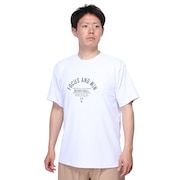 エックスティーエス（XTS）（メンズ）バスケットボールウェア ドライプラス FOCUS AND WIN 半袖Tシャツ 751TS4ES0004WHT