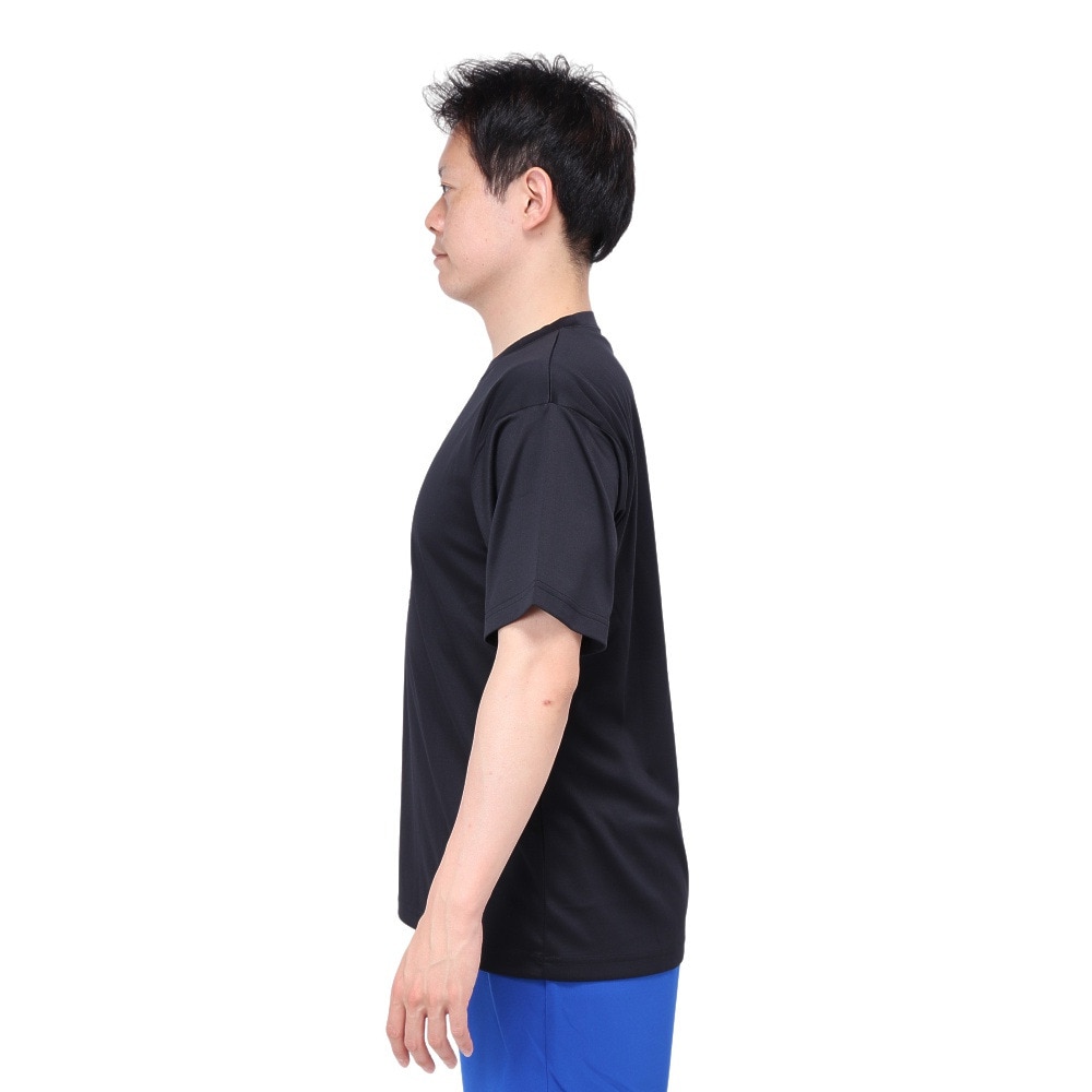 エックスティーエス（XTS）（メンズ）バスケットボールウェア ドライプラス ONCE I MODE A DEC 半袖Tシャツ 751TS4ES0005BLK 速乾