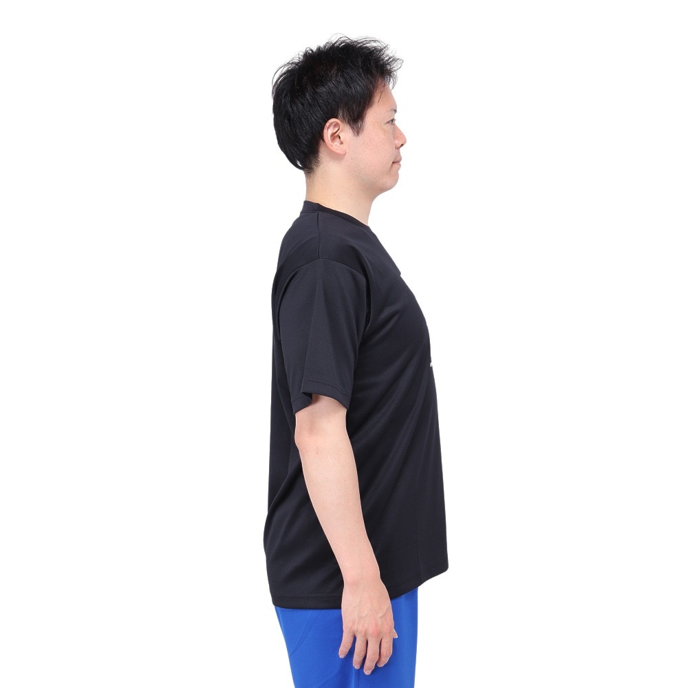 エックスティーエス（XTS）（メンズ）バスケットボールウェア ドライプラス ONCE I MODE A DEC 半袖Tシャツ 751TS4ES0005BLK 速乾