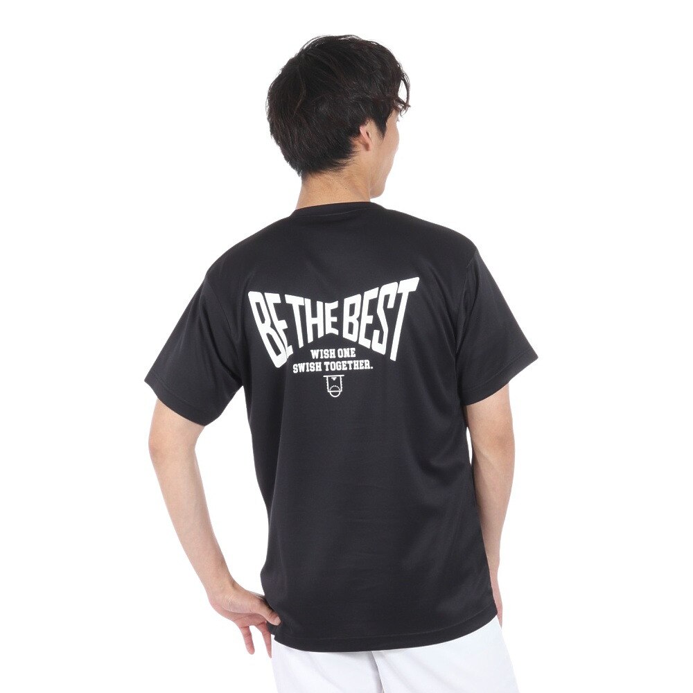 エックスティーエス（XTS）（メンズ）バスケットボールウェア ドライプラス 半袖Tシャツ 751TS4ES0006BLK