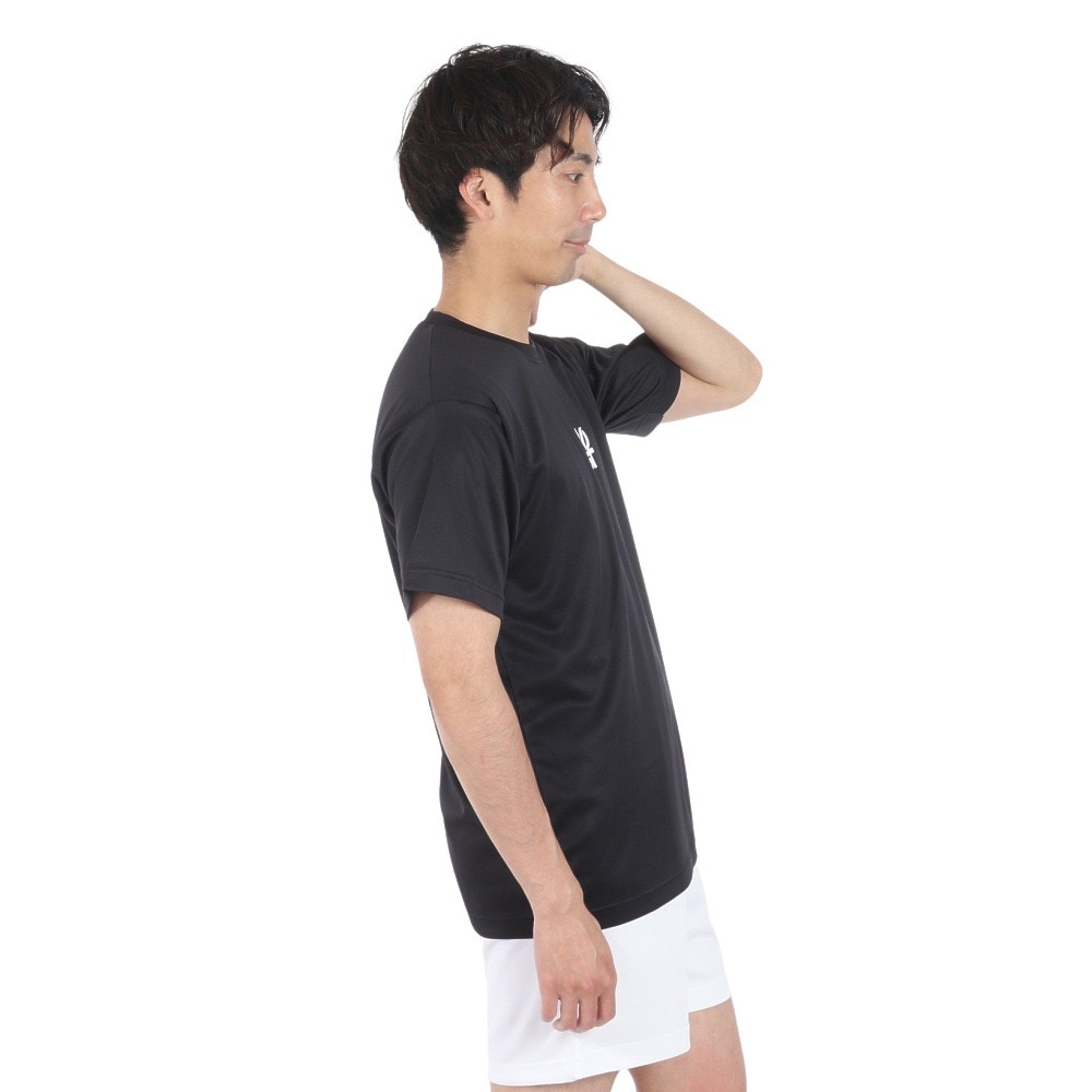 エックスティーエス（XTS）（メンズ）バスケットボールウェア ドライプラス 半袖Tシャツ 751TS4ES0006BLK