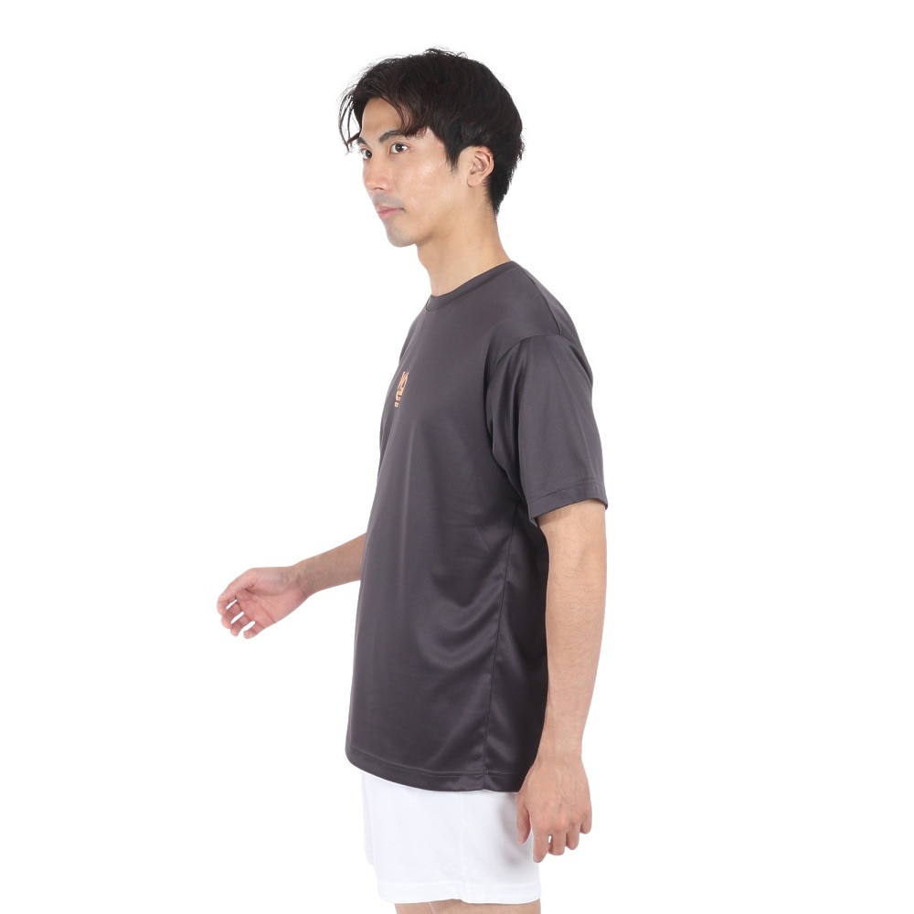 エックスティーエス（XTS）（メンズ）バスケットボールウェア ドライプラス 半袖Tシャツ 751TS4ES0006GRY