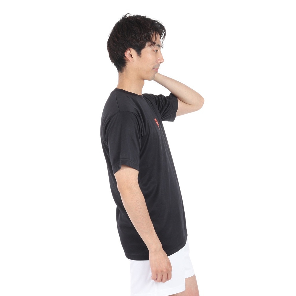 エックスティーエス（XTS）（メンズ）バスケットボールウェア ドライプラス 半袖Tシャツ 751TS4ES0007BLK