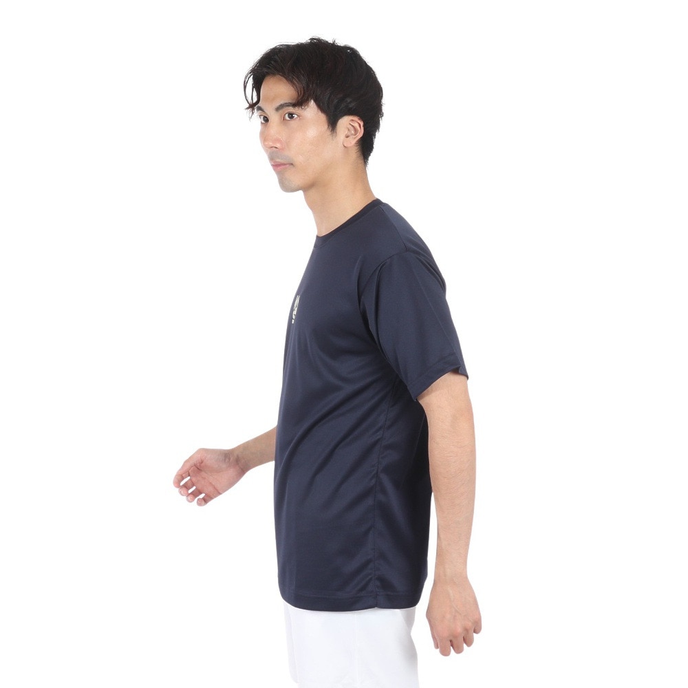 エックスティーエス（XTS）（メンズ）バスケットボールウェア ドライプラス 半袖Tシャツ 751TS4ES0007NVY