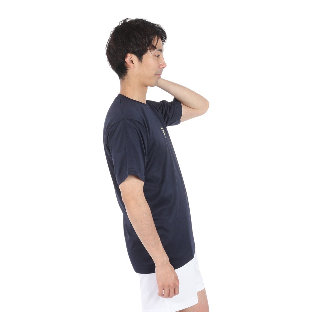 エックスティーエス（XTS）（メンズ）バスケットボールウェア ドライプラス 半袖Tシャツ 751TS4ES0007NVY