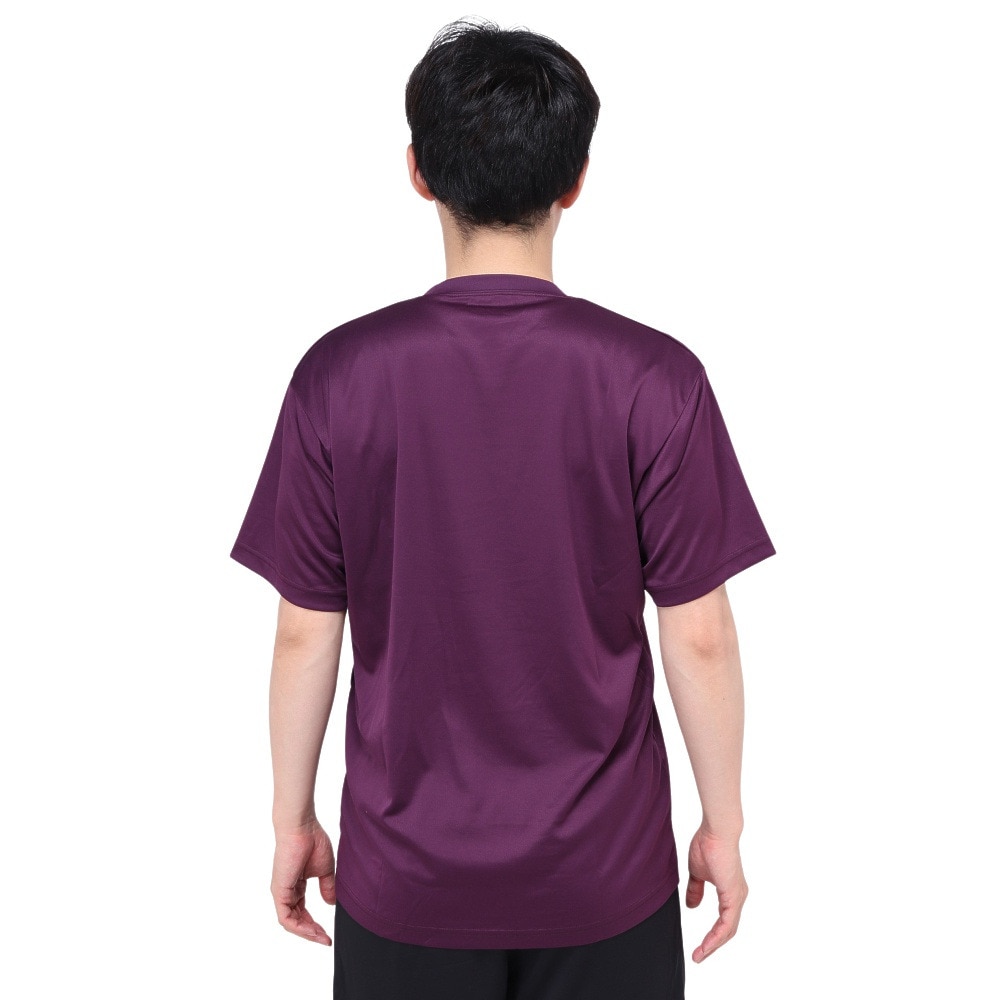 エックスティーエス（XTS）（メンズ）バスケットボールウェア ドライプラス FASTER STRONGER 半袖Tシャツ 751TS4ES0009PUL 速乾