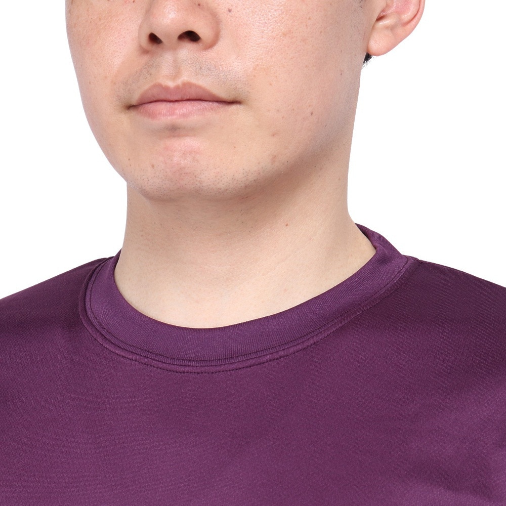 エックスティーエス（XTS）（メンズ）バスケットボールウェア ドライプラス FASTER STRONGER 半袖Tシャツ 751TS4ES0009PUL 速乾