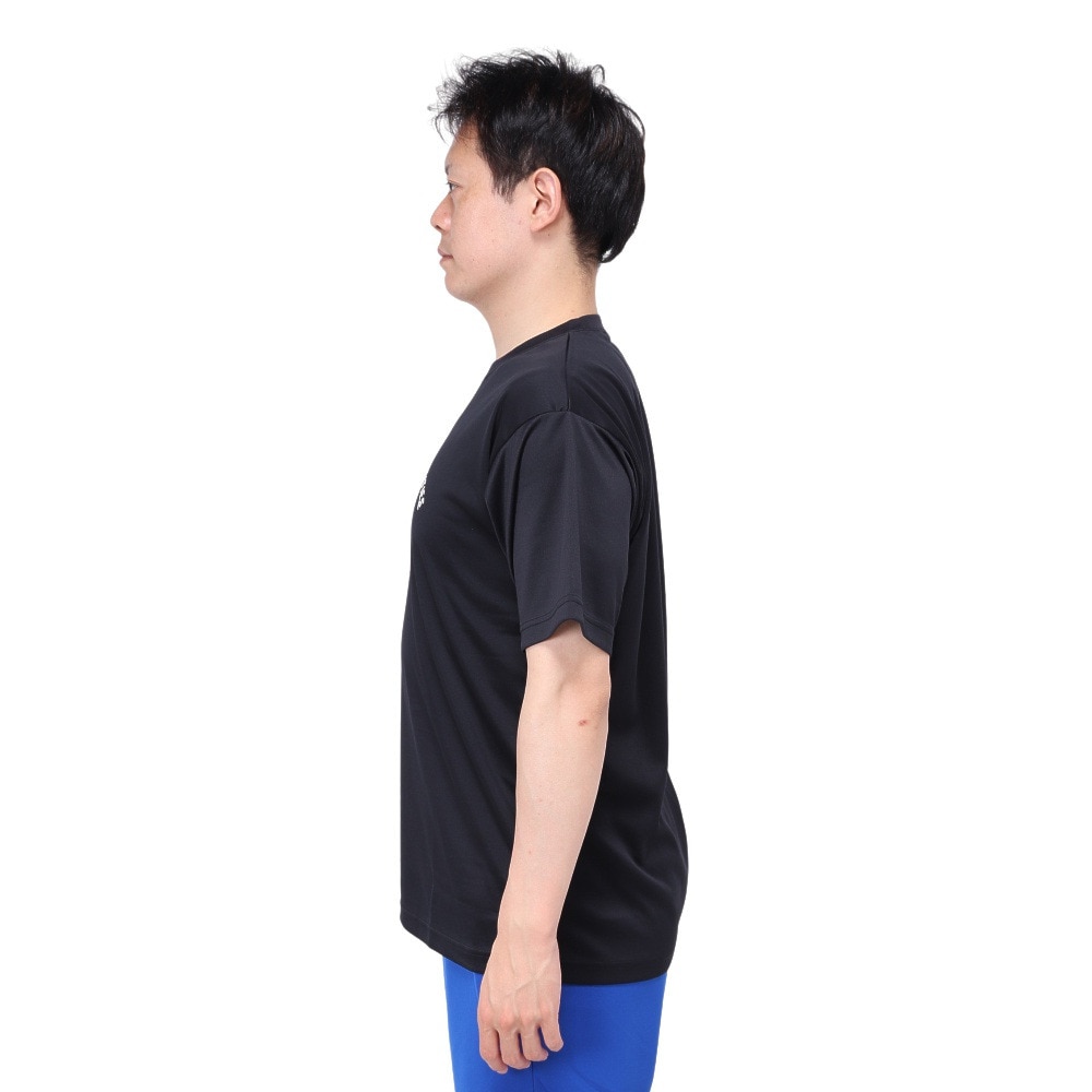 エックスティーエス（XTS）（メンズ）バスケットボールウェア ドライプラス BEGIN WITH THE 半袖Tシャツ 751TS4ES0010BLK 速乾