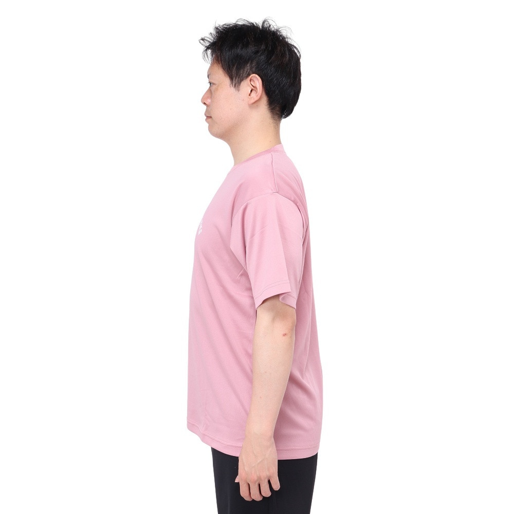 エックスティーエス（XTS）（メンズ）バスケットボールウェア ドライプラス BEGIN WITH THE 半袖Tシャツ 751TS4ES0010PNK 速乾