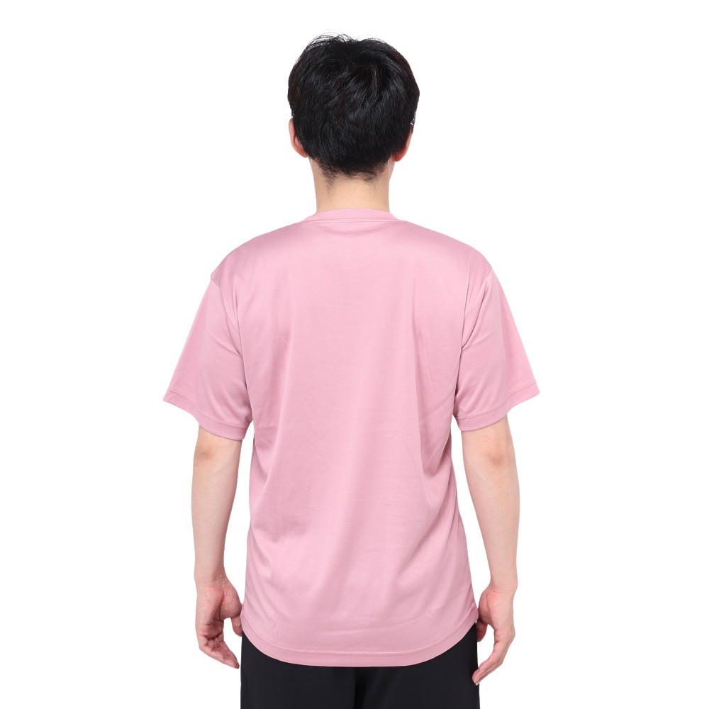 エックスティーエス（XTS）（メンズ）バスケットボールウェア ドライプラス BEGIN WITH THE 半袖Tシャツ 751TS4ES0010PNK 速乾