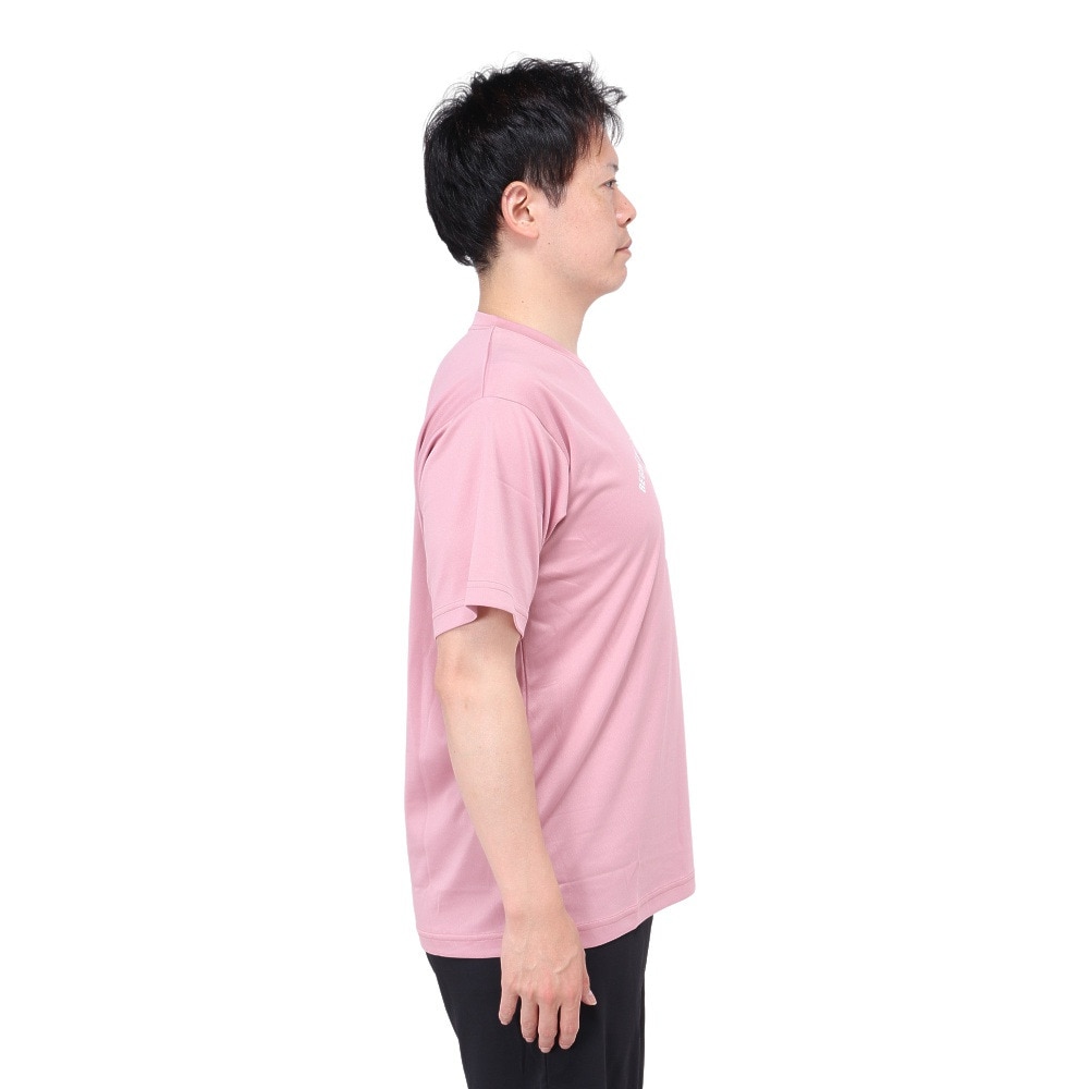 エックスティーエス（XTS）（メンズ）バスケットボールウェア ドライプラス BEGIN WITH THE 半袖Tシャツ 751TS4ES0010PNK 速乾