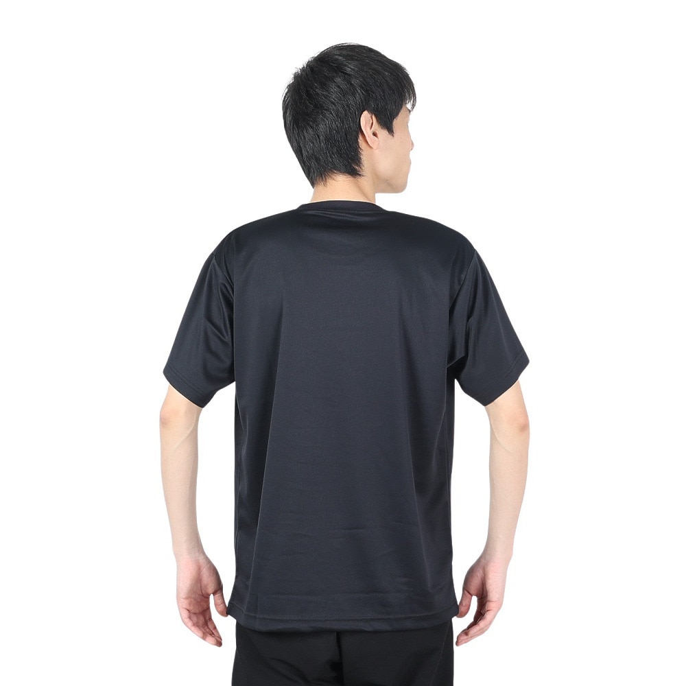 エックスティーエス（XTS）（メンズ）バスケットボールウェア ドライプラス 半袖Tシャツ 751TS4ES0011BLK