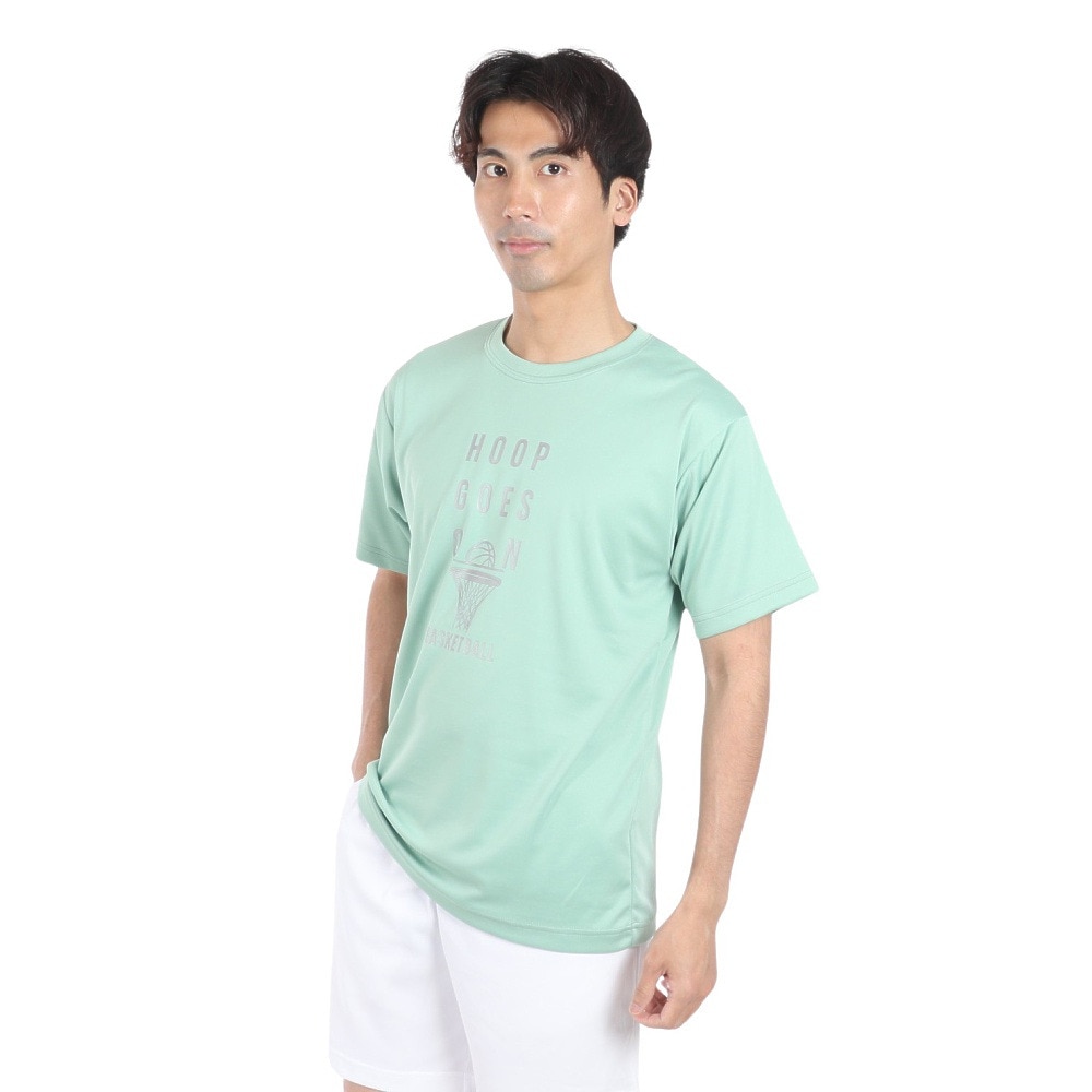 エックスティーエス（XTS）（メンズ）バスケットボールウェア ドライプラス 半袖Tシャツ 751TS4ES0011MNT