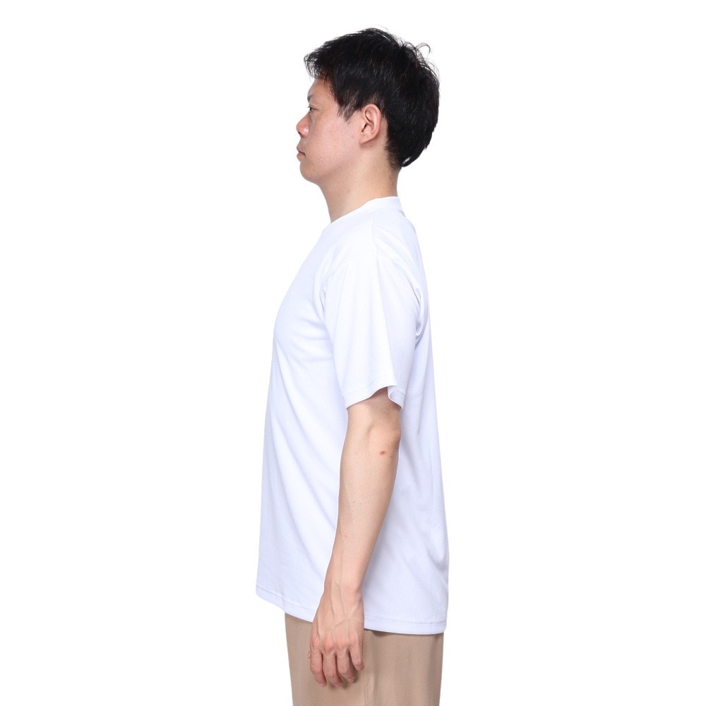 エックスティーエス（XTS）（メンズ）バスケットボールウェア ドライプラス HOOP GOES ON 半袖Tシャツ 751TS4ES0011WHT 速乾