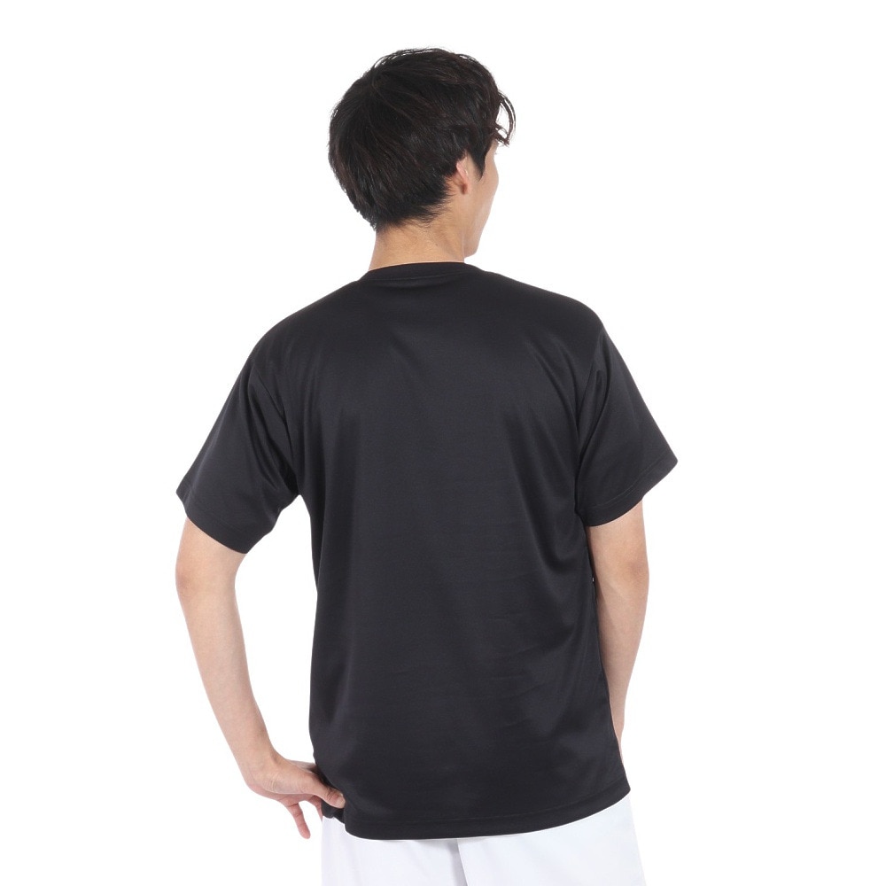 エックスティーエス（XTS）（メンズ）バスケットボールウェア ドライプラス 半袖Tシャツ 751TS4ES0012BLK