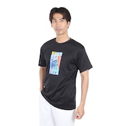 エックスティーエス（XTS）（メンズ）バスケットボールウェア ドライプラス 半袖Tシャツ 751TS4ES0012BLK