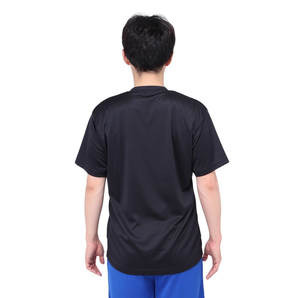エックスティーエス（XTS）（メンズ）バスケットボールウェア ドライプラス HOOP GOES ON 半袖Tシャツ 751TS4ES0013BLK 速乾