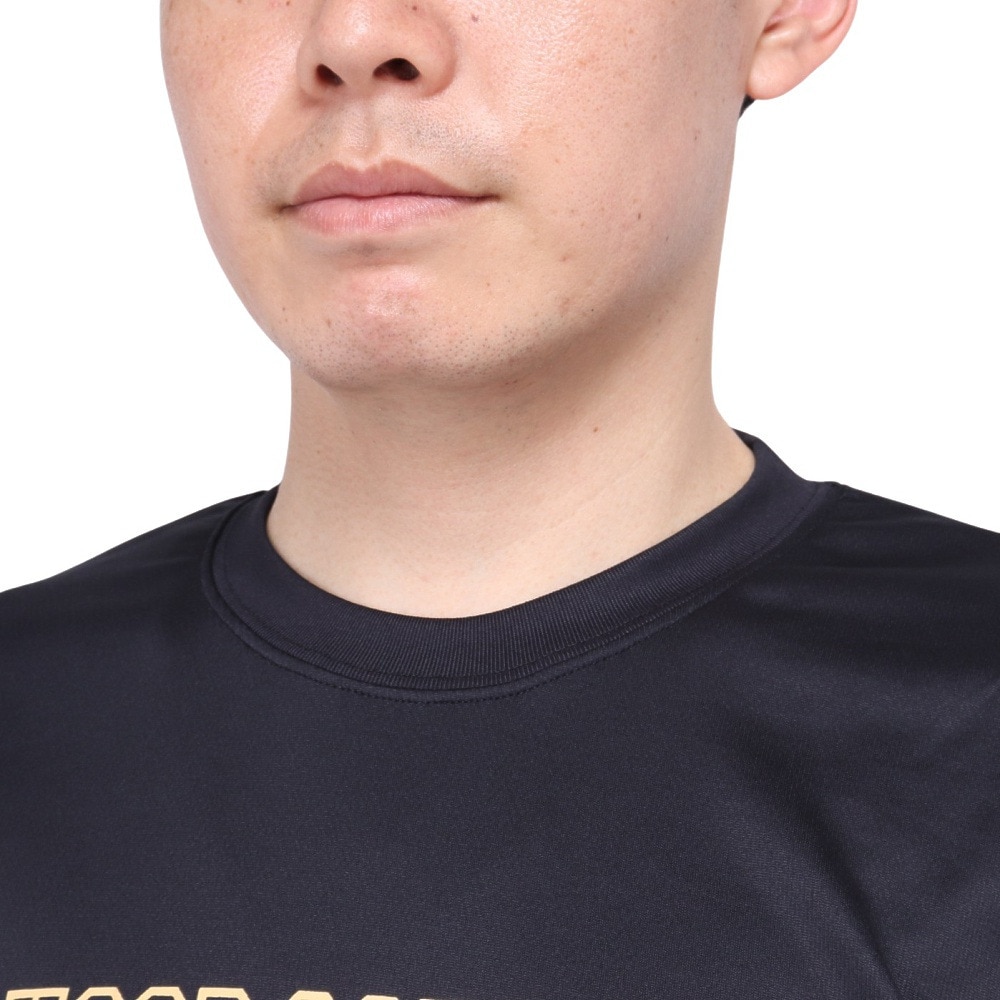 エックスティーエス（XTS）（メンズ）バスケットボールウェア ドライプラス HOOP GOES ON 半袖Tシャツ 751TS4ES0013BLK 速乾
