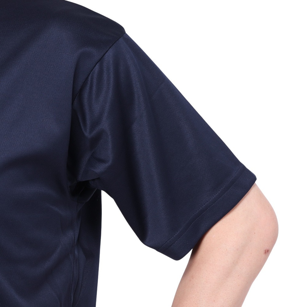 エックスティーエス（XTS）（メンズ）バスケットボールウェア ドライプラス HOOP GOES ON 半袖Tシャツ 751TS4ES0013NVY 速乾