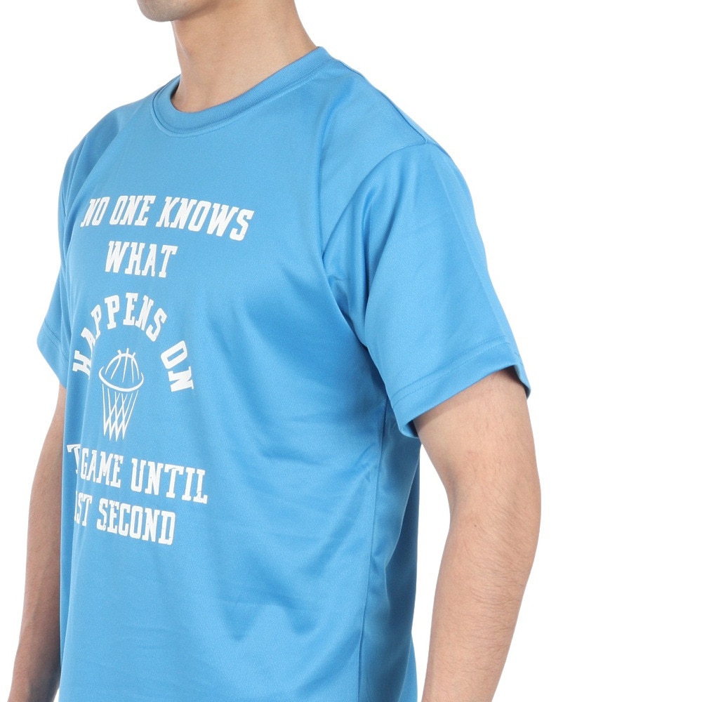 エックスティーエス（XTS）（メンズ）バスケットボールウェア ドライプラス 半袖Tシャツ 751TS4ES0019BLU