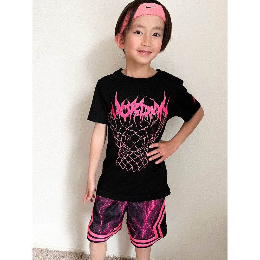 ジョーダン（JORDAN）（キッズ）バスケットボールウェア JDB MJ SPORT SS DF CREW 半袖Tシャツ 95C908-023