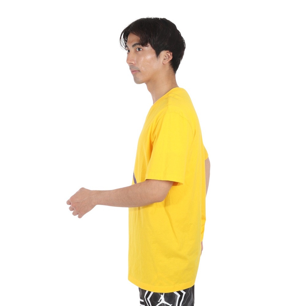 ジョーダン（JORDAN）（メンズ）バスケットボールウェア ロサンゼルス レイカーズ ES NBA ジョーダン 半袖Tシャツ FB9827-728